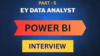 EY Power BI Interview Question Cross Filter|Must Watch to Crack Power BI Interview #powerbiinterview