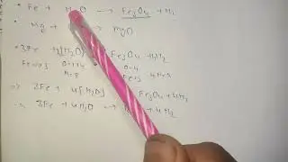 Balancing chemicals equations class 10 #class10 #chemistry