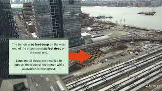 Hudson Yards Concrete Casing - Section 3 Reaches 50% Completion on Schedule
