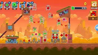 Level 1-2 &ndash; Angry Birds Friends No Power-Up Challenge (T-1700) | 3 Stars Gameplay &ndash; Feb 14