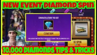 Diamond Spin 10000 Diamonds Tips & Tricks || How To Get Tiger Suit & 10000 Diamonds || 💯% Working
