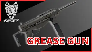Обзор страйкбольного пистолета SNOW WOLF M3A1 Grease Gun с электрическим затвором и свободным зат...