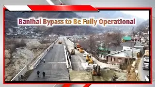 Banihal Bypass to Be Fully Operational for 4-Lane Traffic in 15 Days