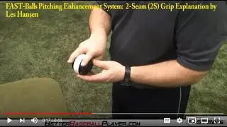 2-Seam FAST-Ball:  2-Seam Fastball Pitching Grip Explanation