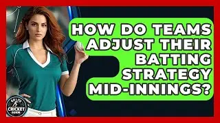 How Do Teams Adjust Their Batting Strategy Mid-innings? - Go-To Cricket Guide