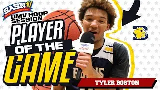 DMV Hoop Session Interviews Guard Tyler Boston