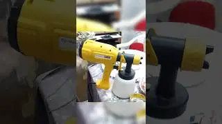 Asian Paint Spray Machine | How To Use Paint Spray Gun #shorts #painting