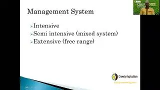 DIVERSIFYING YOUR INCOME THROUGH PRECISION AGRICUTURE WITH FOCUS ON MINOR LIVESTOCK PART 2