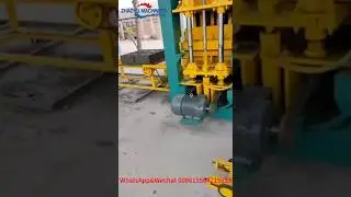 QT8-15#Automatic Hydraulic Concrete Hollow Block Manufacturing Machinery#Block Machine#Brick Machine