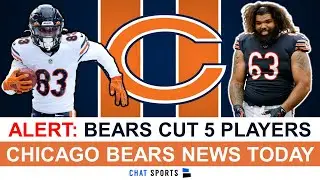 Chicago Bears News: Bears CUT 5 Players Ft. Dazz Newsome & Lacale London To Trim To 80-Man Roster