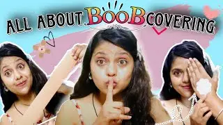 Life - CHANGING BIG BOOB Hack ! Strapless Bra for D-Cop, Boob Tap, Nipple covers, ₹150
