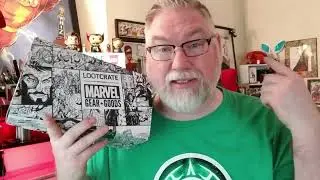Loot Crate Marvel Gear and Goods Unboxing number 2