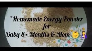 Super Food Powder for Baby 8+ Months | Indian Mom Recipe