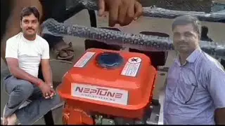 Neptune petrol water pump 7hp portable water pump Indian Neptune