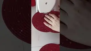 МК сумочки из шнура -восьмёрка.