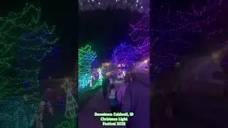 Indian Creek Plaza in #caldwell #idaho Christmas Light Festival 2023
