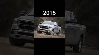evolution of dodge ram pickup (1981~2023) #shorts #pickup #dodge #allcaravailable