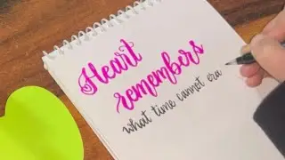 Feelings Written in Ink ✍️ Watch complete video #Calligraphy #CalligraphyArt  #ModernCalligraphy 