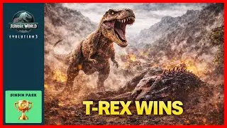 T-Rex vs Scorpios Rex &ndash; Epic Dinosaur Battle | JWE3