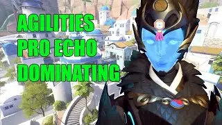 AGILITIES PRO ECHO GAMEPLAY - GRAND MASTER OVERWATCH SEASON 27