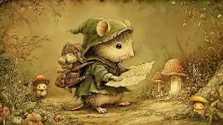 [Celtic Music] Healing Sounds for Quiet Time | A Small Mouse Traveling Through the Mushroom Forest