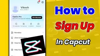 How to sign up in Capcut application// USA sign up mobile number // how to sign in with out country