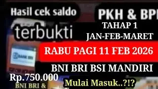 HASIL CEK SALDO PKH BPNT TAHAP 1 RABU PAGI 12 FEBRUARI 2026 KEJUTAN INI DIA HASILNYA SIMAK
