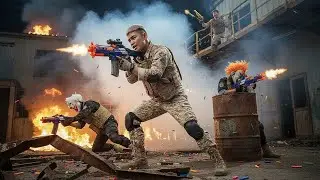 3T Nerf War: ALPHA Operative's Secret Mission! Nerf Guns vs Crime Syndicate!