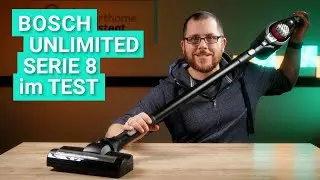 Bosch Unlimited Serie 8 im Test - Der beste Akku-Staubsauger für Teppich