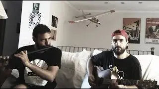 Two reels on Irish Delrin flute and guitar