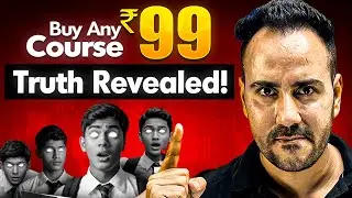 Buy any Course ₹99 Course Truth Revealed! 😲| Ushank Sir