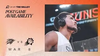 Coach Monty Williams, Devin Booker, and Chris Paul speak after the Phoenix Suns win vs. OKC.