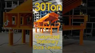 30TON Hydraulic Stationary Dock Levellers,loading&unloading of goods,loading dock system warehouse.