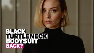 Black Turtleneck Bodysuit &ndash; Autumn Trends 2025