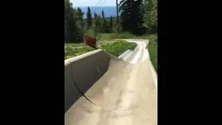 Lutsen Mountain MN Alpine slide-  with whipeout
