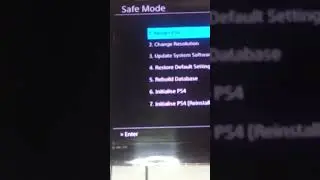 Как сбросить настройки PS4 #ps4 #сброс #заводские