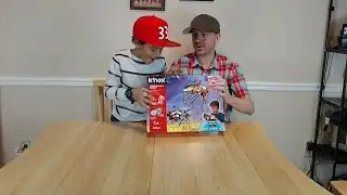 K'nex Thrill Ride Coaster Toy Review | David and Toby's Toy Battle | Episode #02
