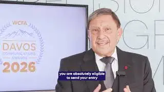 Invitation from WCFA President: Davos Communications Awards 2026