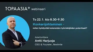 Topaasia webinaari: Konkarijohtaminen