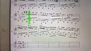 Bugs Bunny Boogie Woogie music from Rhapsody Bunny, performed in Notion with full piano score.