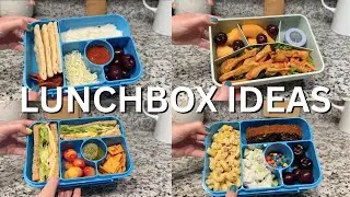 Back to School Lunch Ideas! | What's in my Lunchbox? | Easy Cold Lunches for Work & School