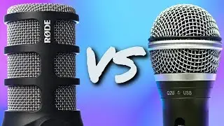R&oslash;de Podmic vs Samson Q2U Audio Test