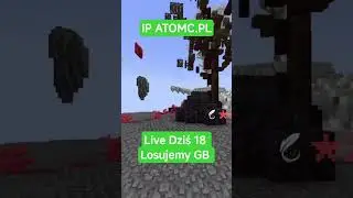 Zapraszam na strima 18 rozdamy GB #like #minecraft #atomc #stream #gaming #sub #mc #like #dc