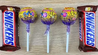 Satisfying Violet Treats & ASMR Calm Therapy  #asmrcandy #lollipopasmr
