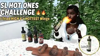 🌶️ Я попробовал самые горячие крылья от HIGH V в Second Life! | SL Hot Ones Challenge (обзор прод...