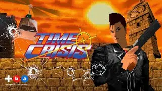 Time Crisis (1995) PS1 &mdash; аркадный сюжетный режим [TAS]