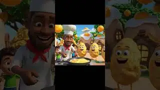 Egg village #viral #cartoon #animation #trending #disney #funny #chef #recipe #eggy #4k #shorts