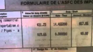 High duty and taxes when importing tobacco into Canada