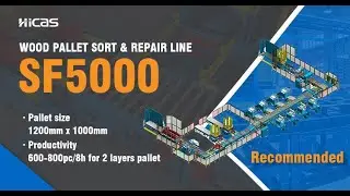SF5000 South Africa Pallet Recycling Machines