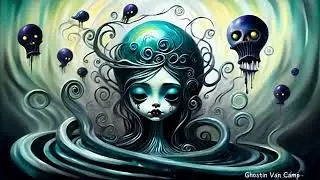 Dark Fantasy Gothic Babe Art Display for Your TV or Phone Screen. No sound.